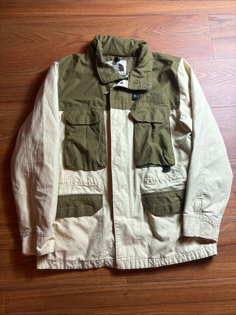 The North Face Men's large Olive & Cream M66 Field Jacket